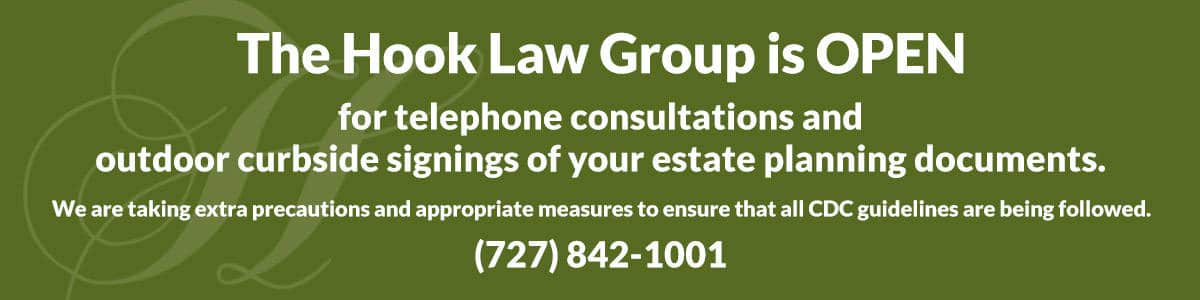 The Hook Law Group is OPEN